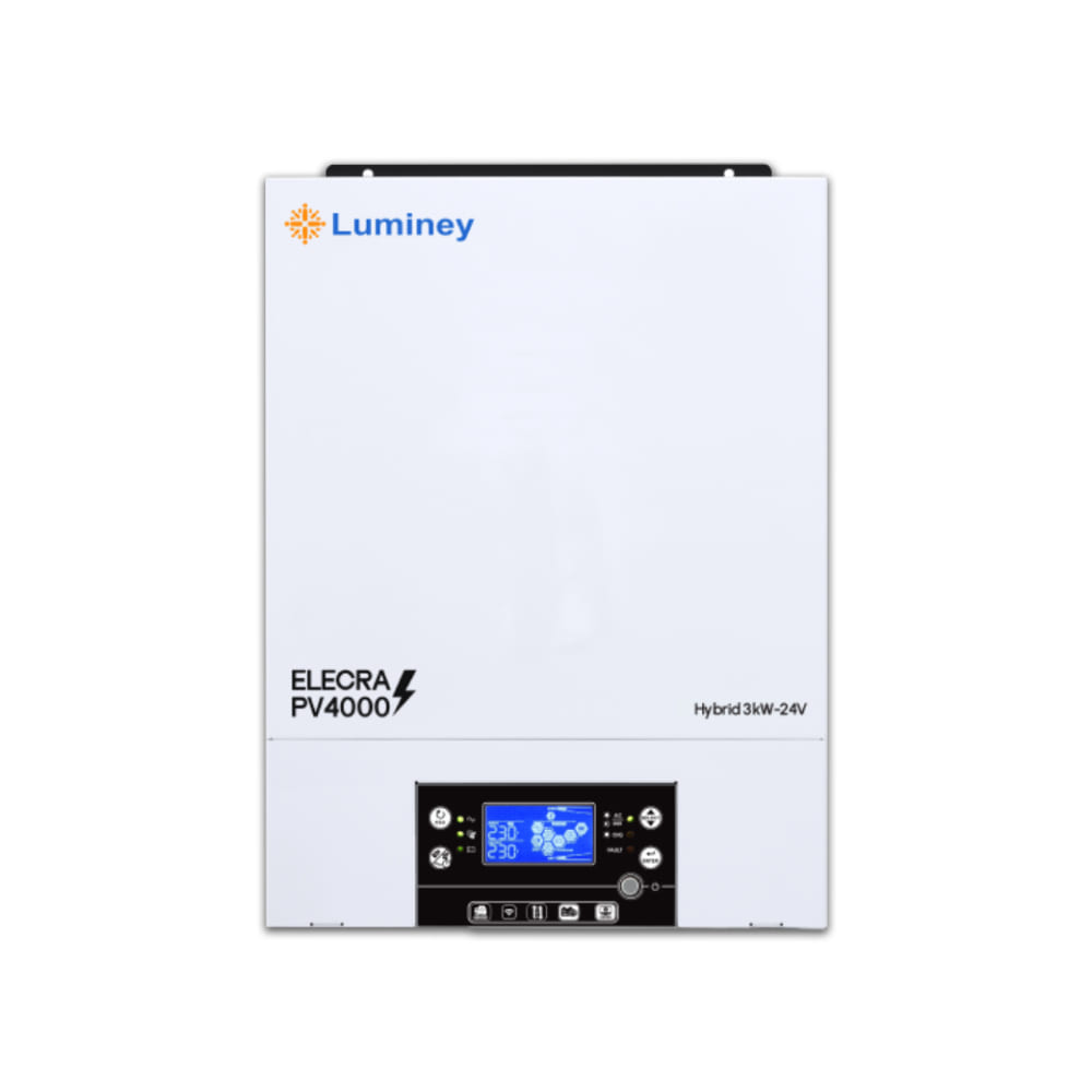 Luminey Hybrid Inverter (PV-4000) - Single Phase Elecra Series (IP21) 3KW (24V)