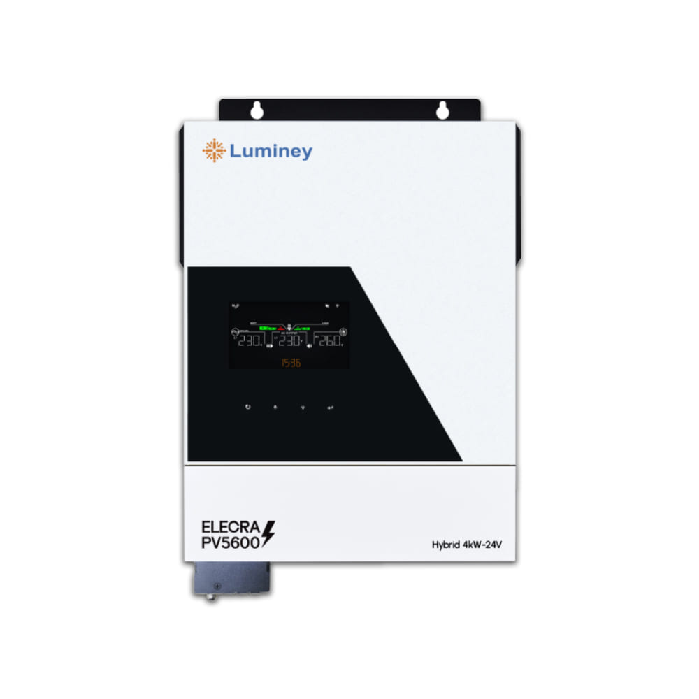 Luminey Hybrid Inverter (PV-5600) - Single Phase Elecra Series (IP21) 4KW (24V)